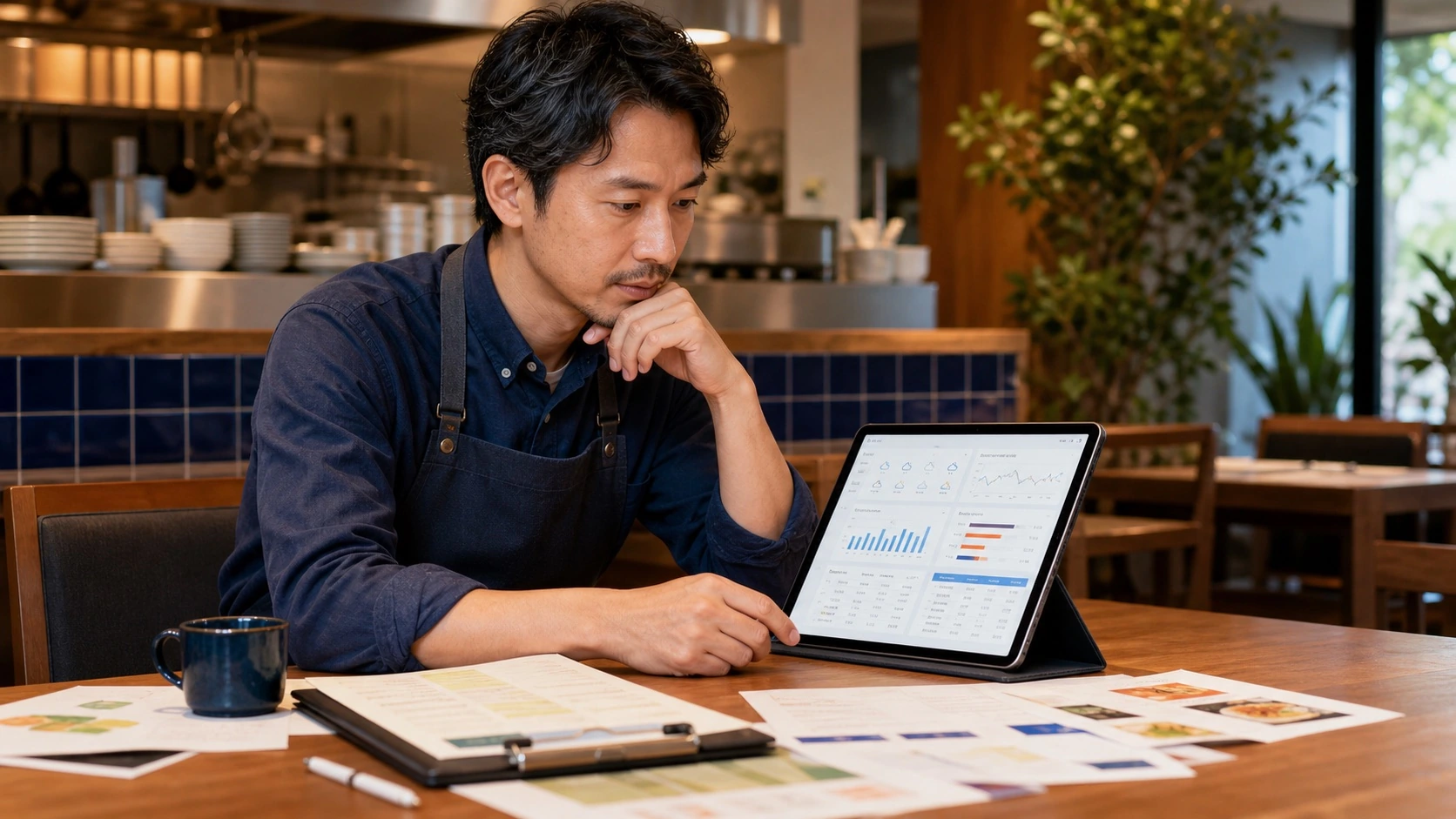 希望休とスキルを見ながらシフト案を整える業務改善イメージ